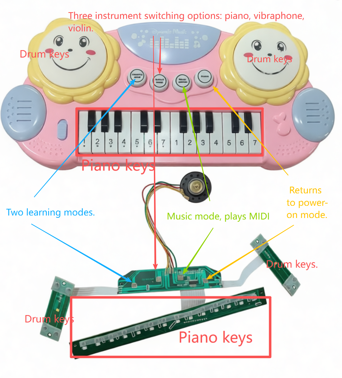 SNE-EKYBD01 Detail 1